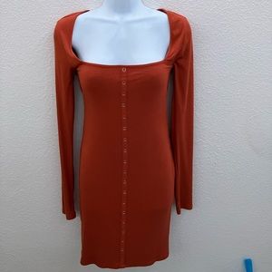 Orange Dress from Forever 21